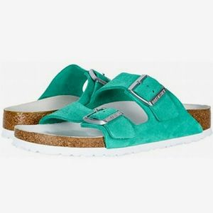 Birkenstock arizona emerald green Clearance